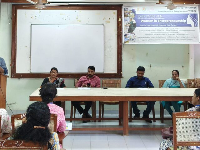 Empower Her : Women in Entrepreneurship Programme inauguration on 20.08.2025 @ Thiruvananthapuram